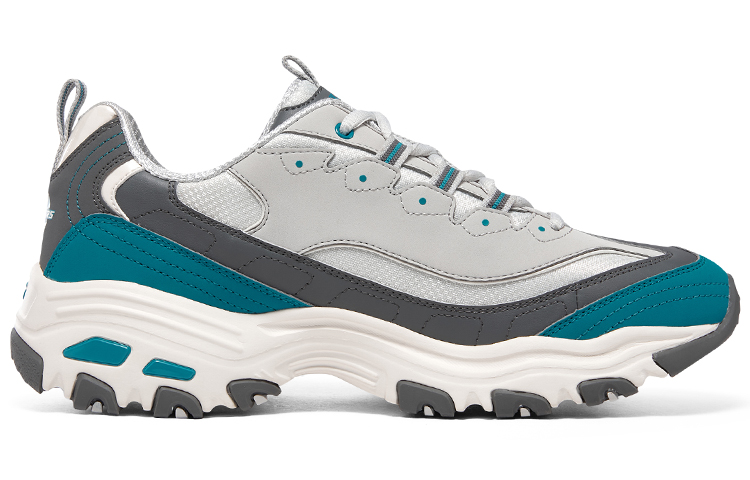Skechers D'lites 1.0 Sneakers 'Beige Grey Blue' 圖 2