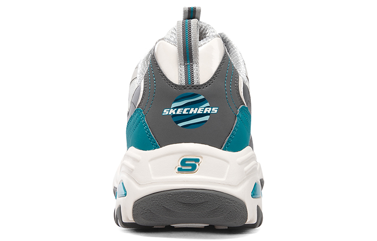 Skechers D'lites 1.0 Sneakers 'Beige Grey Blue' 圖 4
