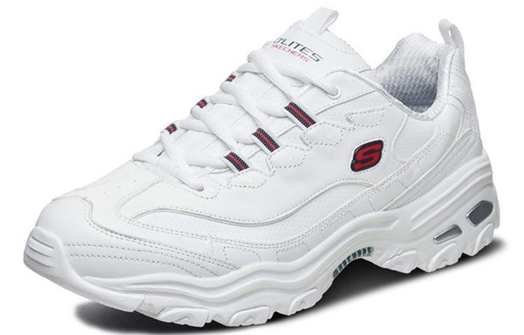 Skechers D'Lites 1.0 'White Navy Blue Red' 圖 3