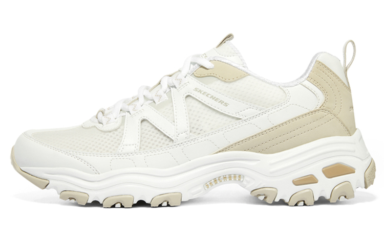 Skechers DLites 1.0 'White Beige'