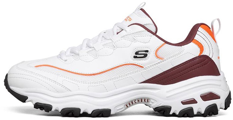 Skechers D‘Lites 1.0 低筒運動鞋 白橙棕 Buy Skechers D‘Lites 1.0 低筒運動鞋 白橙棕