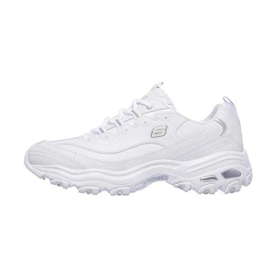 Skechers D'Lites 1.0 Low-Top Running Shoes White