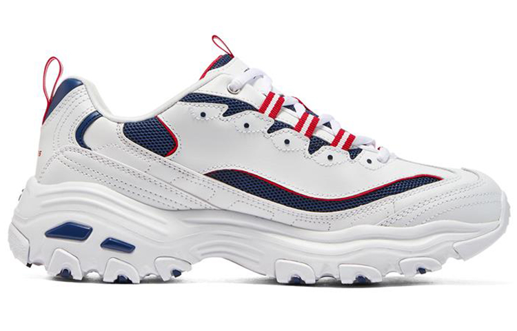 Skechers DLites 1.0 'White Navy Blue Red' 圖 2