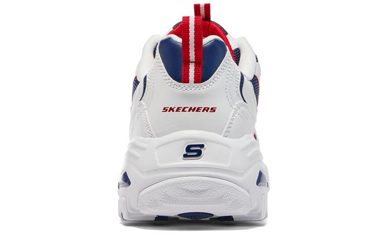 Skechers DLites 1.0 'White Navy Blue Red' 圖 4
