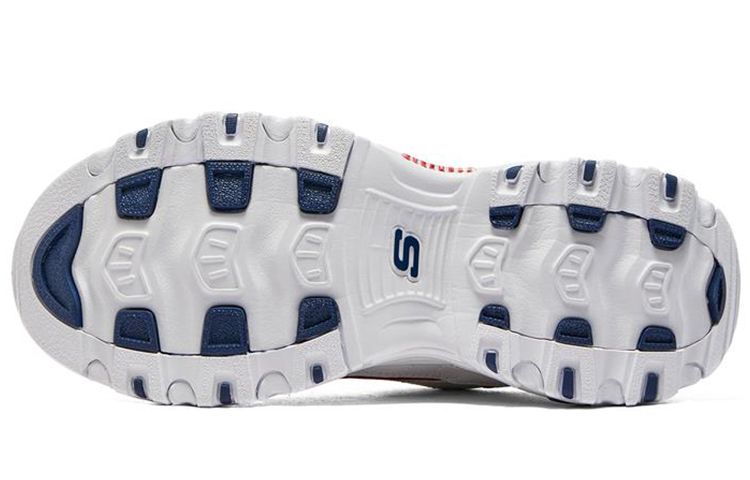 Skechers DLites 1.0 'White Navy Blue Red' 圖 5