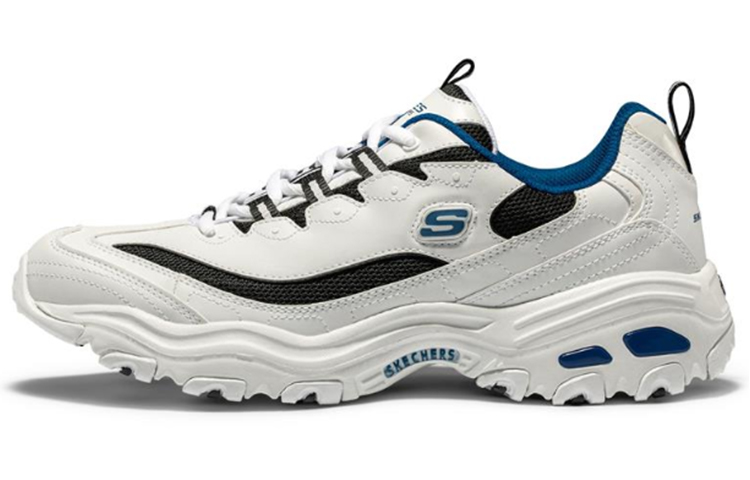 Skechers D'Lites 1.0 'White Black Blue'