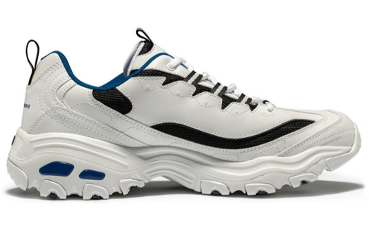 Skechers D'Lites 1.0 'White Black Blue' 圖 2