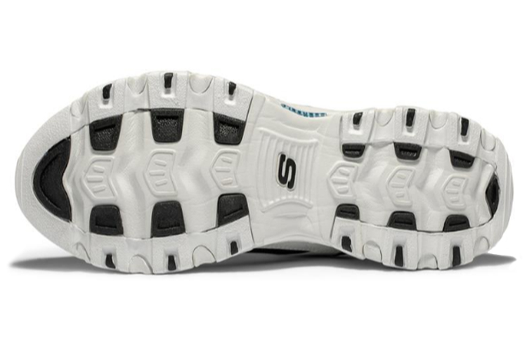 Skechers D'Lites 1.0 'White Black Blue' 圖 5