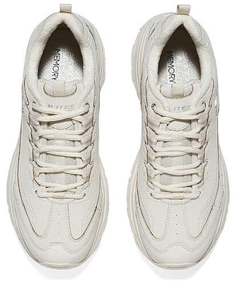 Skechers D'Lites 1.0 Kasut Chunky 'Putih Krim' 894268-NAT Lookbook Skechers D'Lites 1.0 Kasut Chunky 'Putih Krim' 894268-NAT