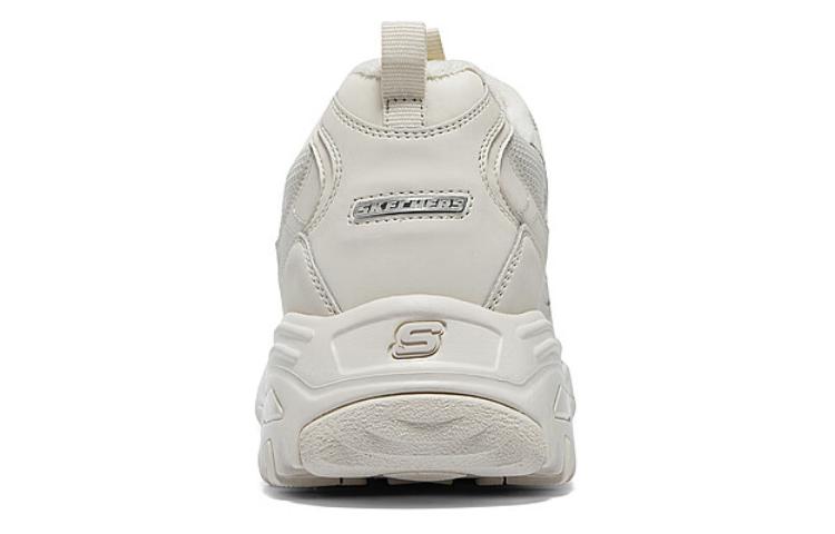 Shop Skechers D'Lites 1.0 Kasut Chunky 'Putih Krim' 894268-NAT