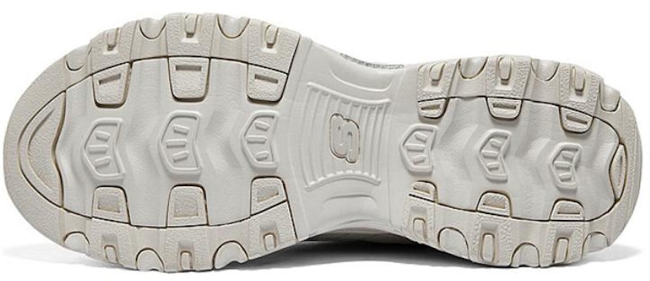 Skechers D'Lites 1.0 Kasut Chunky 'Putih Krim' 894268-NAT Purchase Skechers D'Lites 1.0 Kasut Chunky 'Putih Krim' 894268-NAT