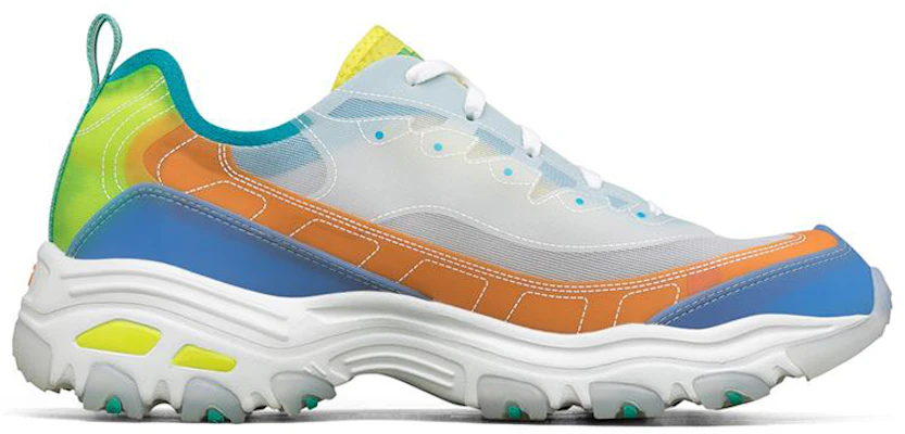 斯凯奇 D'Lites 1.0 多彩蓝色低帮跑步鞋 237156-BLMT Order 斯凯奇 D'Lites 1.0 多彩蓝色低帮跑步鞋 237156-BLMT