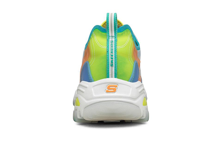 Shop 斯凯奇 D'Lites 1.0 多彩蓝色低帮跑步鞋 237156-BLMT