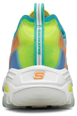 斯凯奇 D'Lites 1.0 多彩蓝色低帮跑步鞋 237156-BLMT Shop 斯凯奇 D'Lites 1.0 多彩蓝色低帮跑步鞋 237156-BLMT