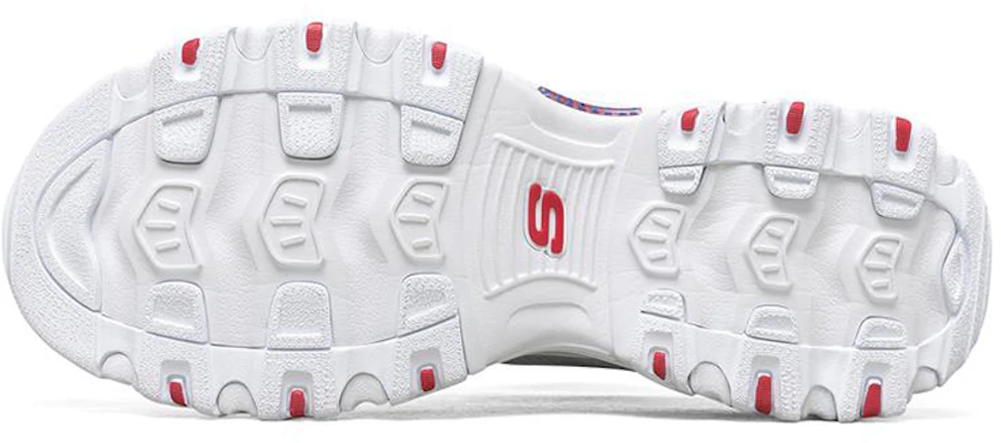 Skechers D‘Lites 1.0 低筒運動鞋 白藍紅 Purchase Skechers D‘Lites 1.0 低筒運動鞋 白藍紅