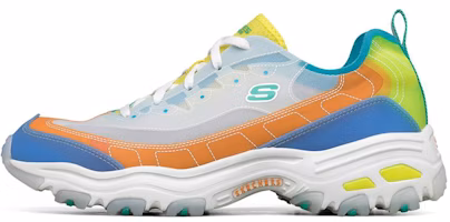 Skechers D'Lites 1.0 Low-Top Running Shoes Multicolor 'Blue' 237156-BLMT Skechers D'Lites 1.0 Low-Top Running Shoes Multicolor 'Blue' 237156-BLMT