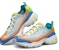 Kasut Lari Skechers D'Lites 1.0 Rendah Pelbagai Warna 'Biru' 237156-BLMT