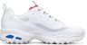 Skechers D'Lites 1.0 Kasut Larian Low-Top Putih/Biru/Merah 888014-WBRD