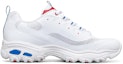 Order Skechers D'Lites 1.0 Kasut Larian Low-Top Putih/Biru/Merah 888014-WBRD