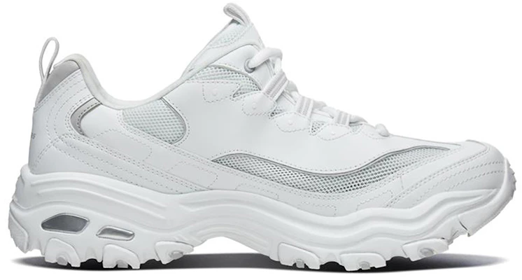 Skechers D''Lites 1.0 Low Laufschuhe Grau/Weiß 666090-WLGY Order Skechers D''Lites 1.0 Low Laufschuhe Grau/Weiß 666090-WLGY