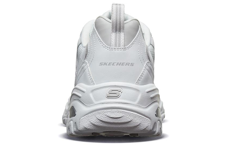 Shop Skechers D''Lites 1.0 Low Laufschuhe Grau/Weiß 666090-WLGY