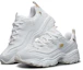 Shop Skechers D'lites 1.0 Running Shoes White/Gold 52676-WGD