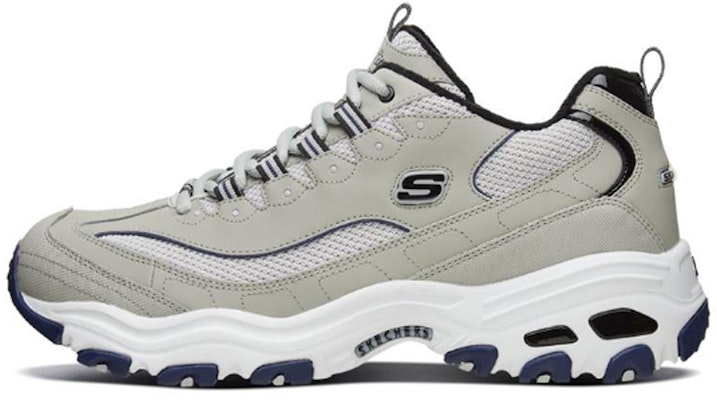Skechers D'Lites 1.0 Sports Shoes Grey/Blue 666125-GYBL Buy Skechers D'Lites 1.0 Sports Shoes Grey/Blue 666125-GYBL