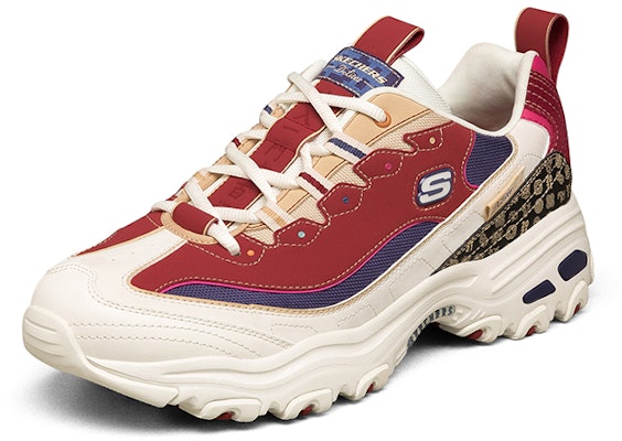 Skechers D'lites 2021 Tahun Baru Putih/Merah 666169-MULT Lookbook Skechers D'lites 2021 Tahun Baru Putih/Merah 666169-MULT