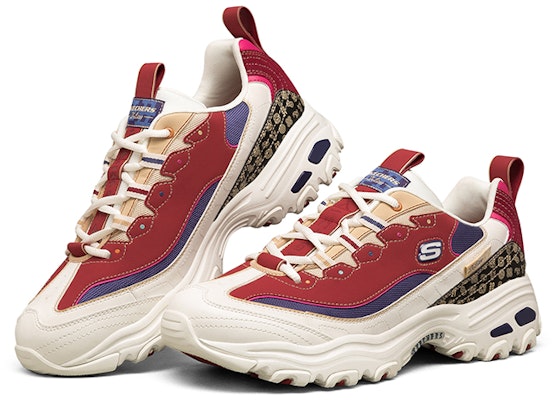 Skechers D'lites 2021 Tahun Baru Putih/Merah 666169-MULT Shop Skechers D'lites 2021 Tahun Baru Putih/Merah 666169-MULT
