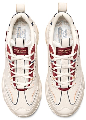 斯凯奇 D'lites 低帮跑鞋 米色/红色 666169-WHT Purchase 斯凯奇 D'lites 低帮跑鞋 米色/红色 666169-WHT
