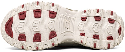 Sizing Skechers D‘LITES 出入平安系列 2021年新年限定 低幫 運動休閒鞋 男款 米白