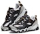 Skechers D'Lites 2.0 Kasut Lari Rendah Hitam/Emas 666106-BKGD