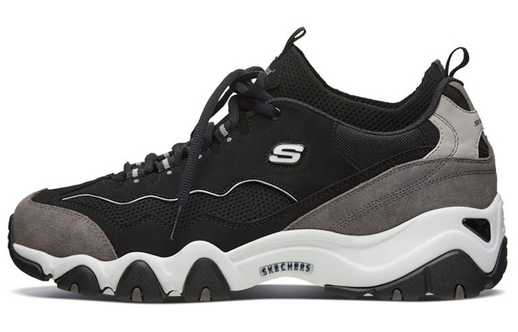 Skechers D'Lites 2.0 'Black Grey'