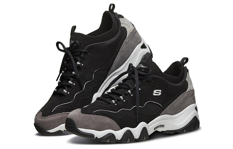 Skechers D'Lites 2.0 'Black Grey' 圖 3
