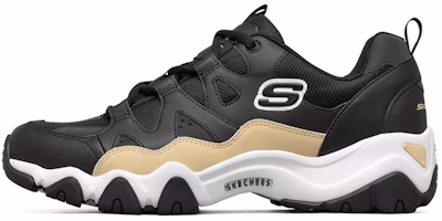 Skechers D'Lites 2.0 Running Shoes Black/White 666151-BKNT Skechers D'Lites 2.0 Running Shoes Black/White 666151-BKNT