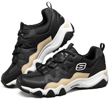 스케쳐스 딜라이트 2.0 런닝화 블랙/화이트 666151-BKNT Lookbook 스케쳐스 딜라이트 2.0 런닝화 블랙/화이트 666151-BKNT