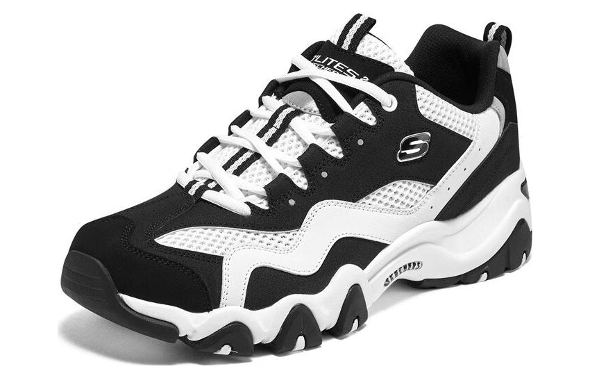 Skechers D'LITES 2.0 'Black White' 圖 3