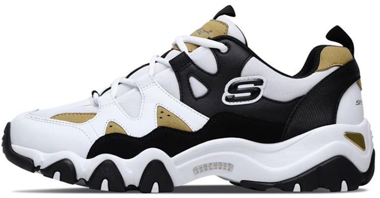 Kasut Larian Skechers D'lites 2.0 Hitam/Putih/Kuning 999042-WBGD Buy Kasut Larian Skechers D'lites 2.0 Hitam/Putih/Kuning 999042-WBGD