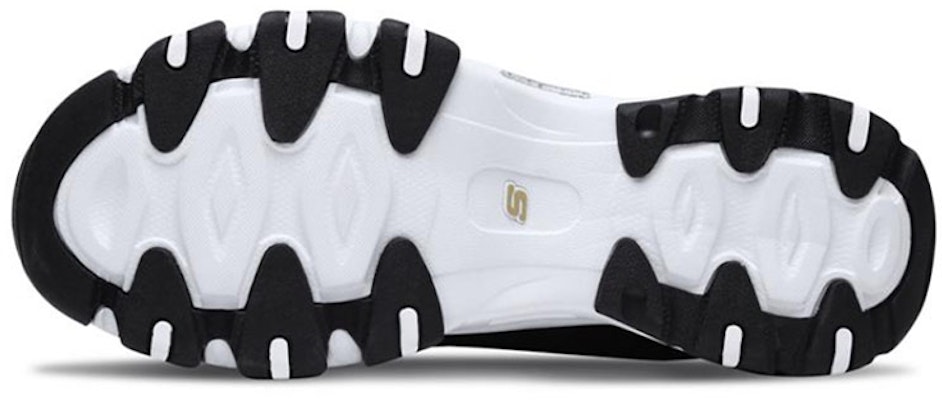 Kasut Larian Skechers D'lites 2.0 Hitam/Putih/Kuning 999042-WBGD Purchase Kasut Larian Skechers D'lites 2.0 Hitam/Putih/Kuning 999042-WBGD