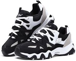 (W) スケッチャーズ D'Lites 2.0 黒/白/灰 99999693-BKW Lookbook (W) スケッチャーズ D'Lites 2.0 黒/白/灰 99999693-BKW