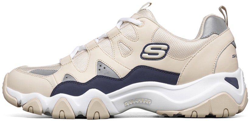 Skechers D Lites 2.0 Low-Top Running Shoes Beige 666151-NAT Buy Skechers D Lites 2.0 Low-Top Running Shoes Beige 666151-NAT
