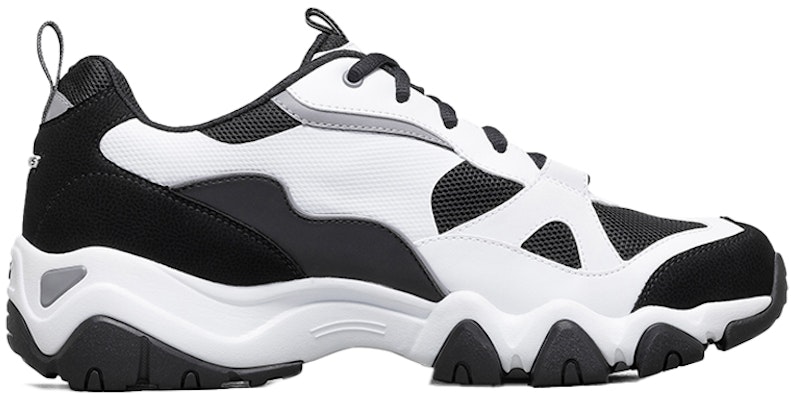 Skechers D‘LITES 2.0 低筒 運動休閒鞋 男款 黑白熊貓 Order Skechers D‘LITES 2.0 低筒 運動休閒鞋 男款 黑白熊貓