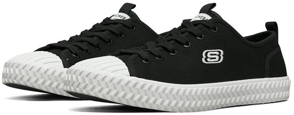 Skechers V'Lites 2.0 Low Top Sneakers Black 666128-BKW Lookbook Skechers V'Lites 2.0 Low Top Sneakers Black 666128-BKW