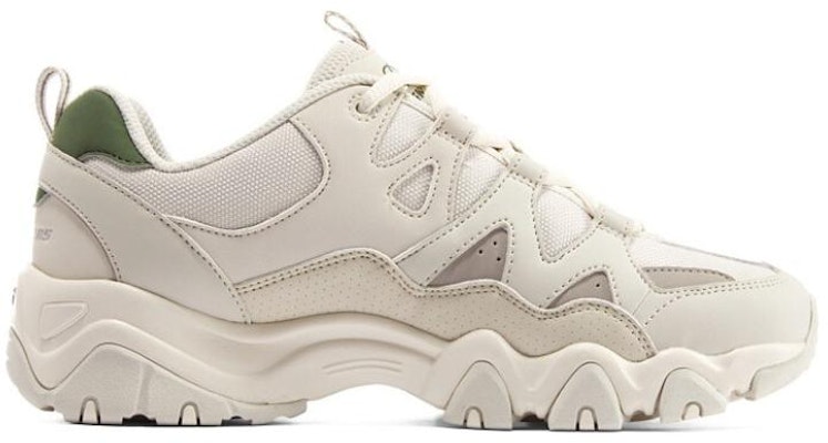 Skechers D'Lites 2.0 'Sweet Monster Panda' White Green 894155-NTOL Order Skechers D'Lites 2.0 'Sweet Monster Panda' White Green 894155-NTOL