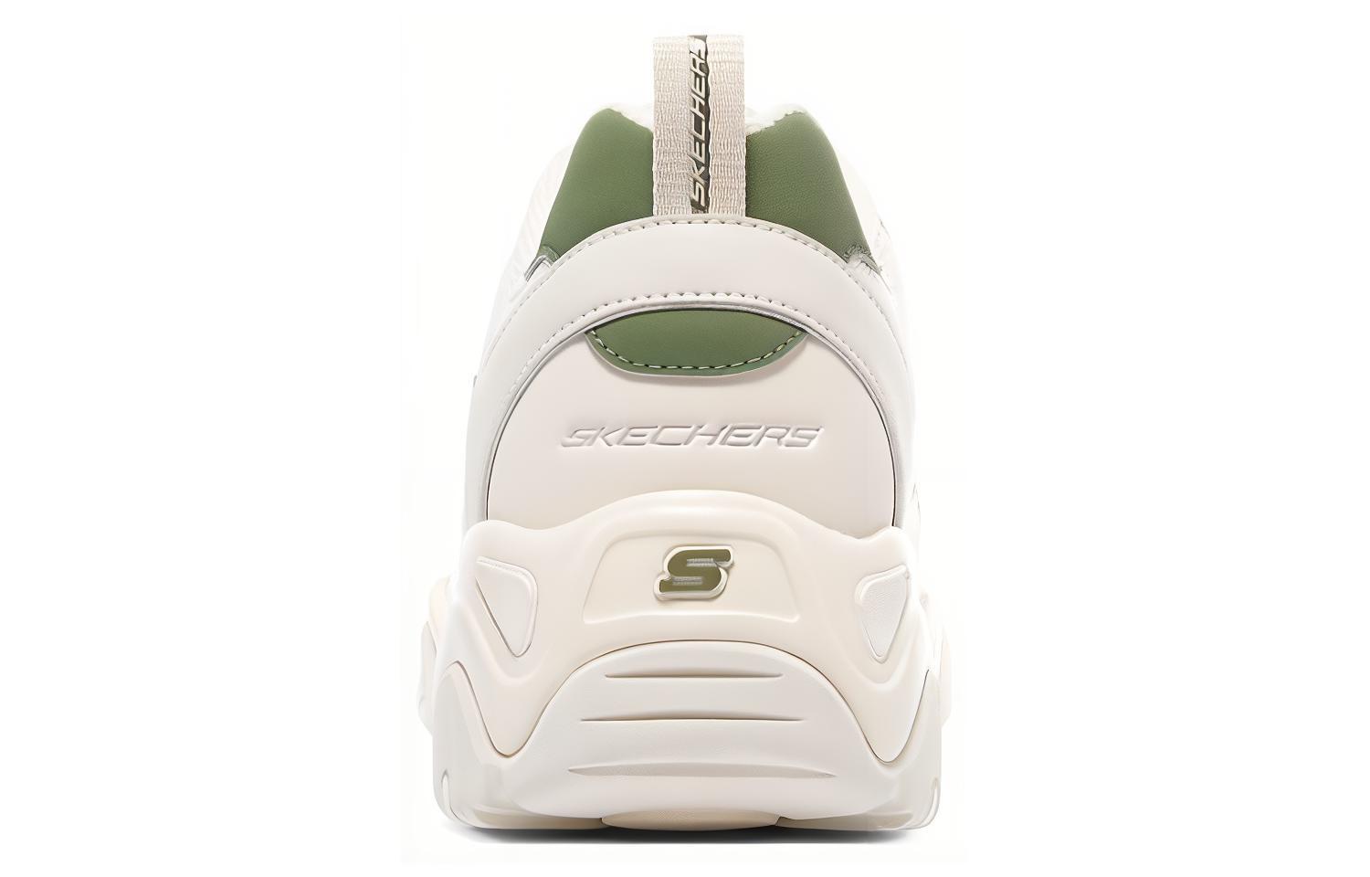 Lookbook Skechers D'Lites 2.0 '甜瓜熊猫' 白绿 894155-NTOL