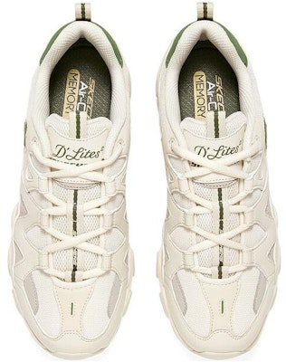 Skechers D'Lites 2.0 'Sweet Monster Panda' White Green 894155-NTOL Shop Skechers D'Lites 2.0 'Sweet Monster Panda' White Green 894155-NTOL