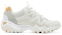 Skechers D'lites 2.0 'Putih Kelabu Kuning' 894128-OFWT