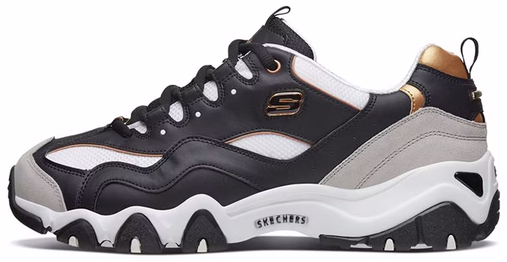 skechers-d-lites-2-0-black-gold-666106-bkgd