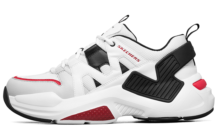 Buy Skechers D‘lites 2.0 厚底低筒運動鞋 白黑紅