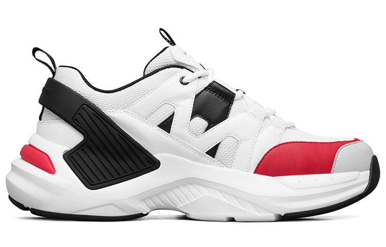 Order Skechers D‘lites 2.0 厚底低筒運動鞋 白黑紅